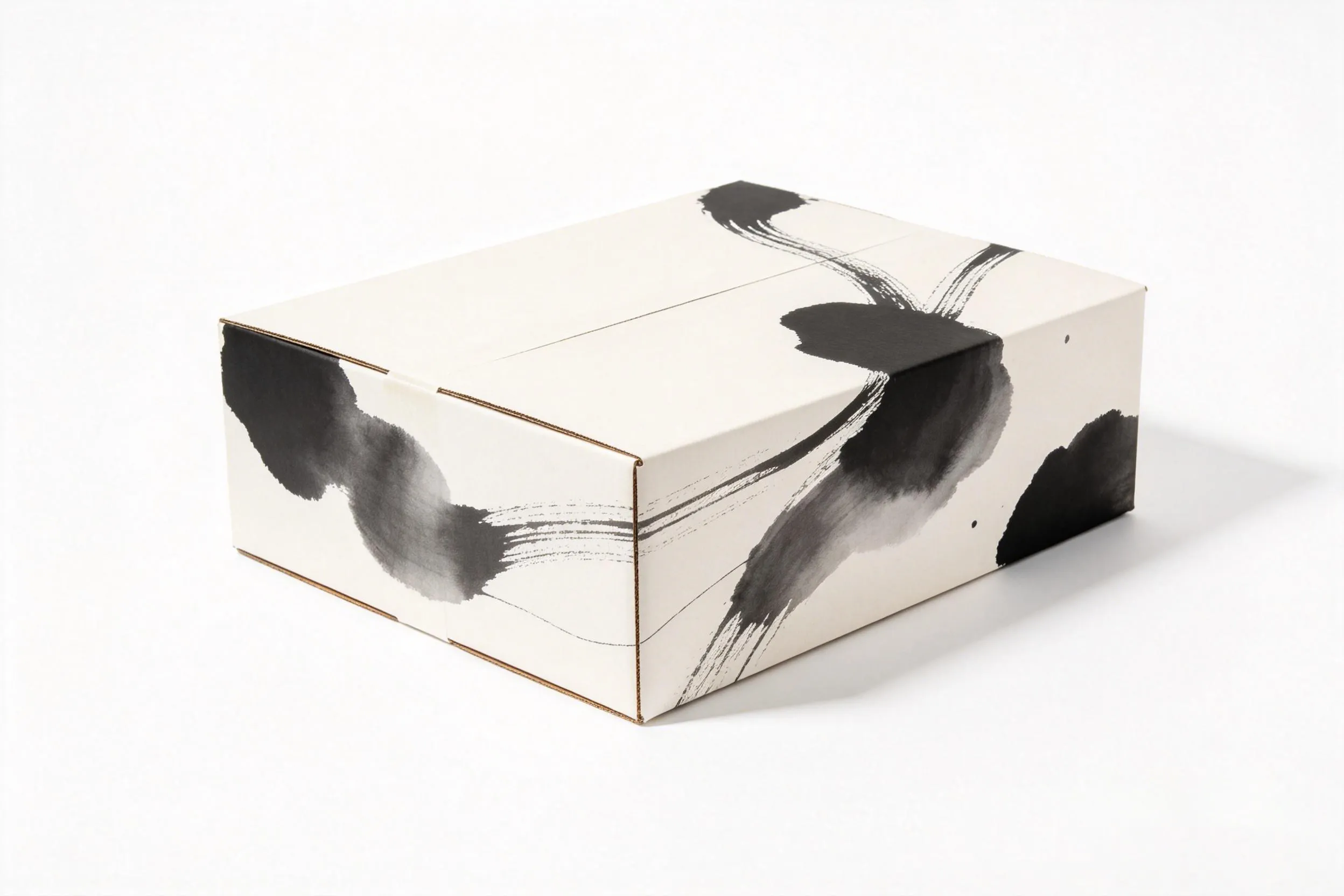 瓦楞紙箱結構示意