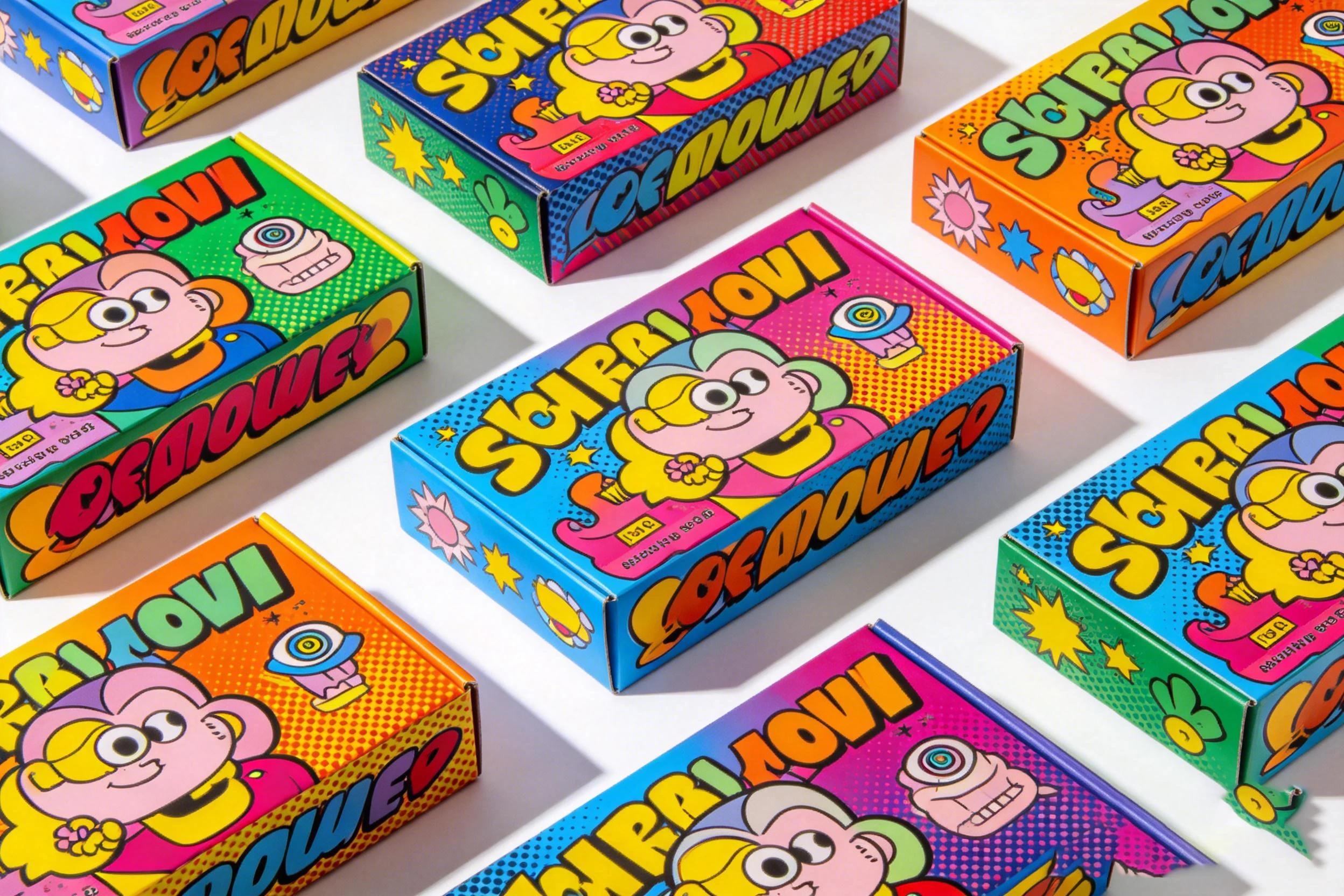 全彩CMYK印刷服務，精美品牌包裝呈現